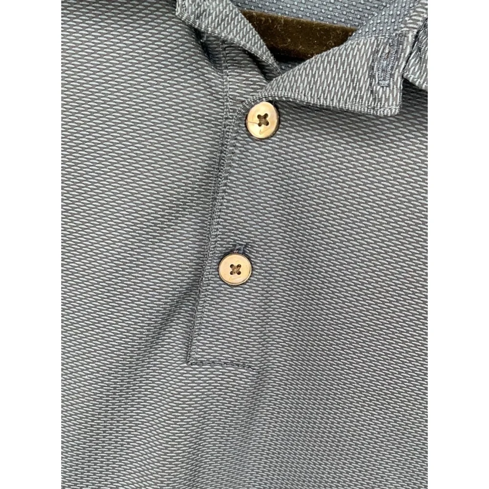 Men's Nike Golf Polo Shirt L Blue